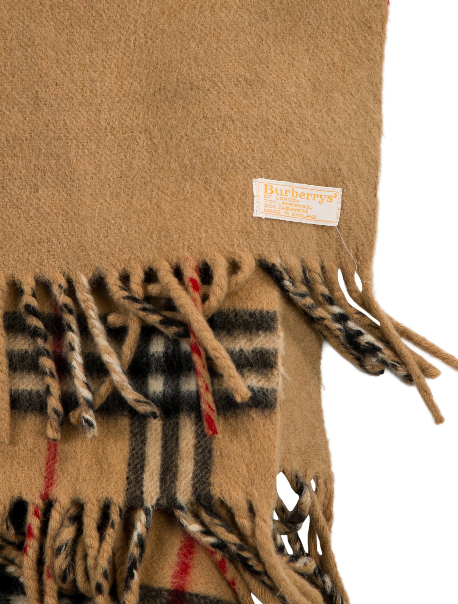Burberry's Nova Check Lambswool Blanket