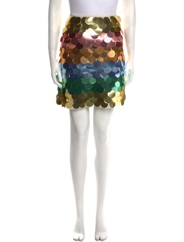 Sara Battaglia Skirts Mesh Mini Skirt Us6, It42 | M