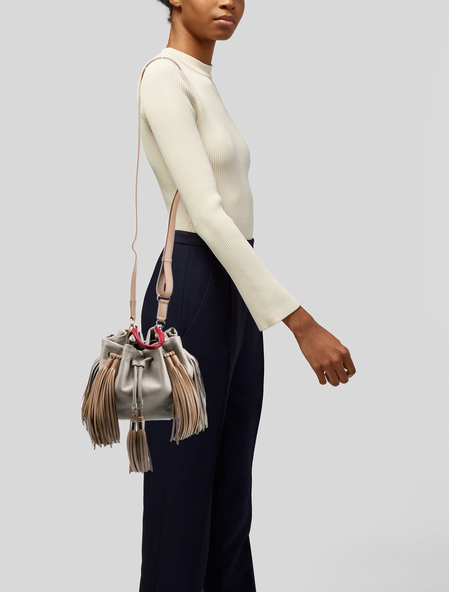 新品本物 A.P.C. Panier Bucket Neutrals - Bag Basket Wicker Jeanne バッグ