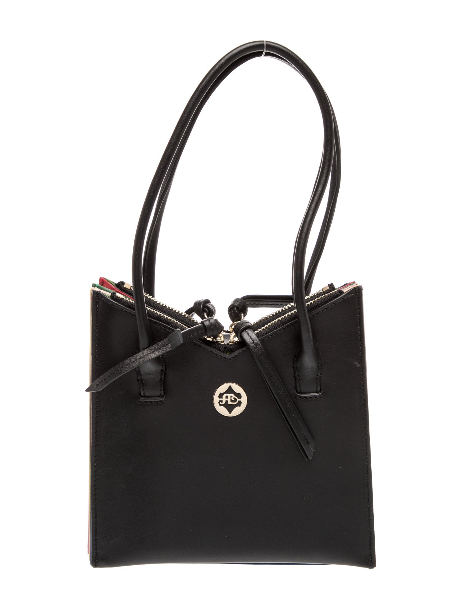 Sara Battaglia Leather Top Handle Bag