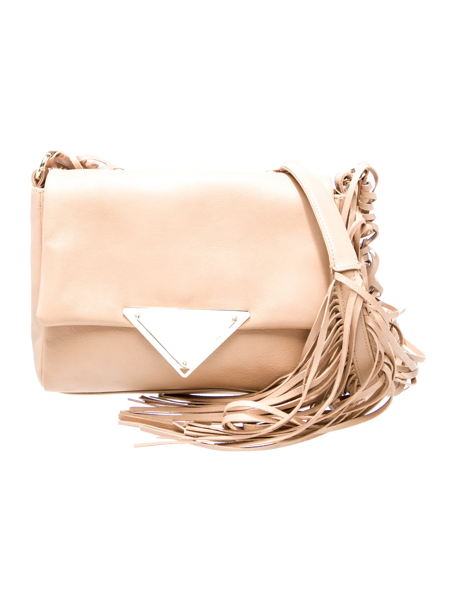Sara Battaglia Leather Shoulder Bag