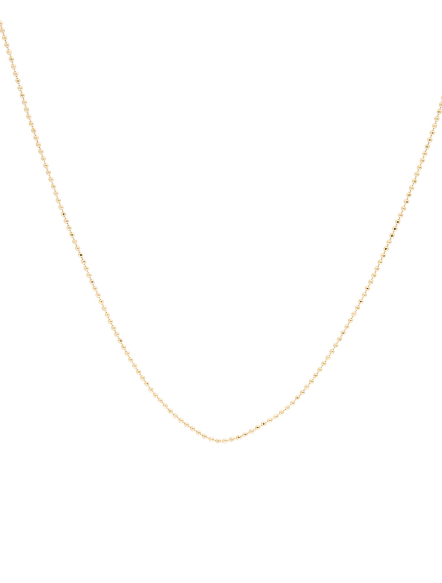 Bianca Pratt 14K Ball Chain Necklace