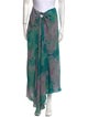 Beatriz Camacho Silk Long Skirt