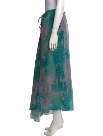 Beatriz Camacho Silk Long Skirt