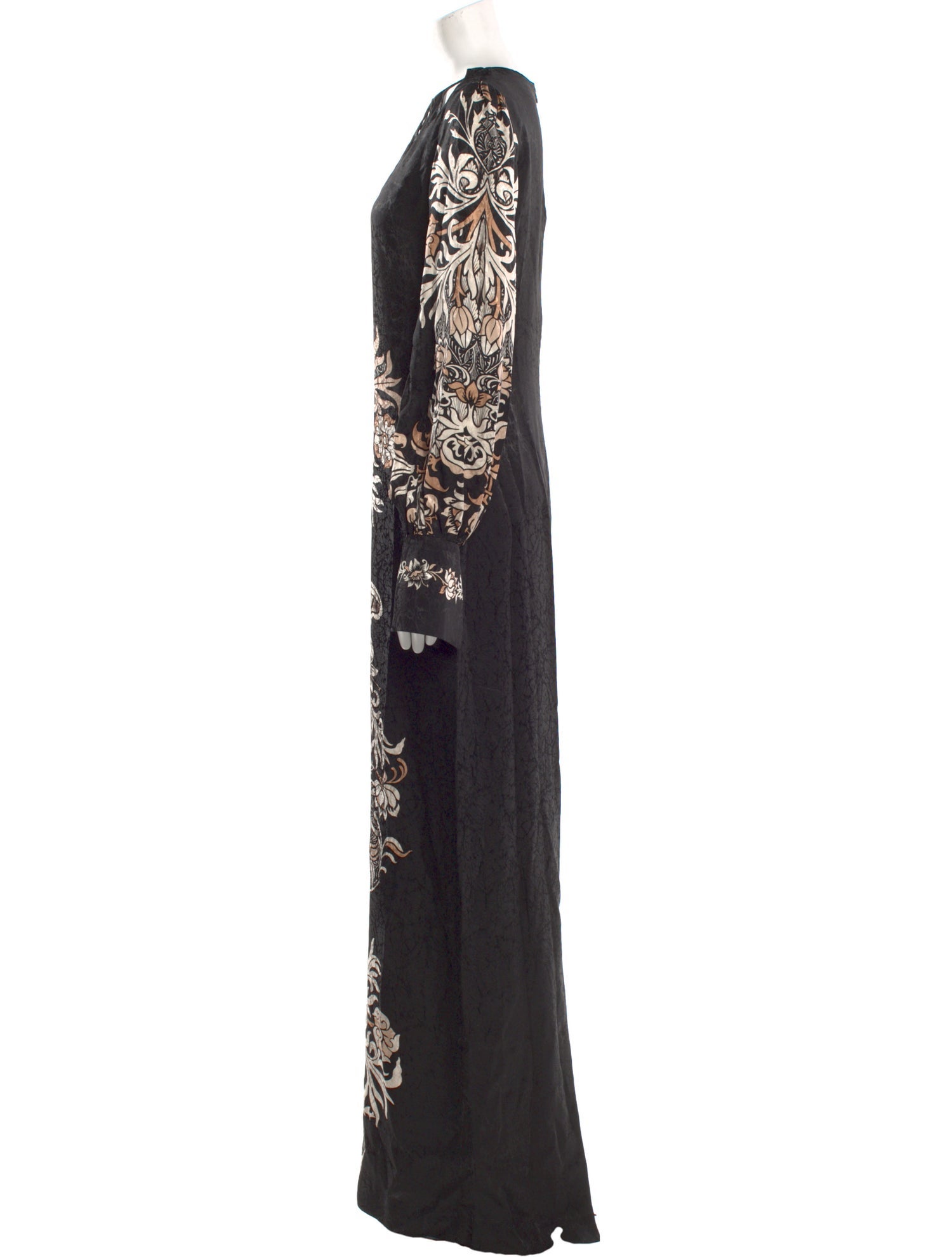 Beatriz Camacho Silk Long Dress