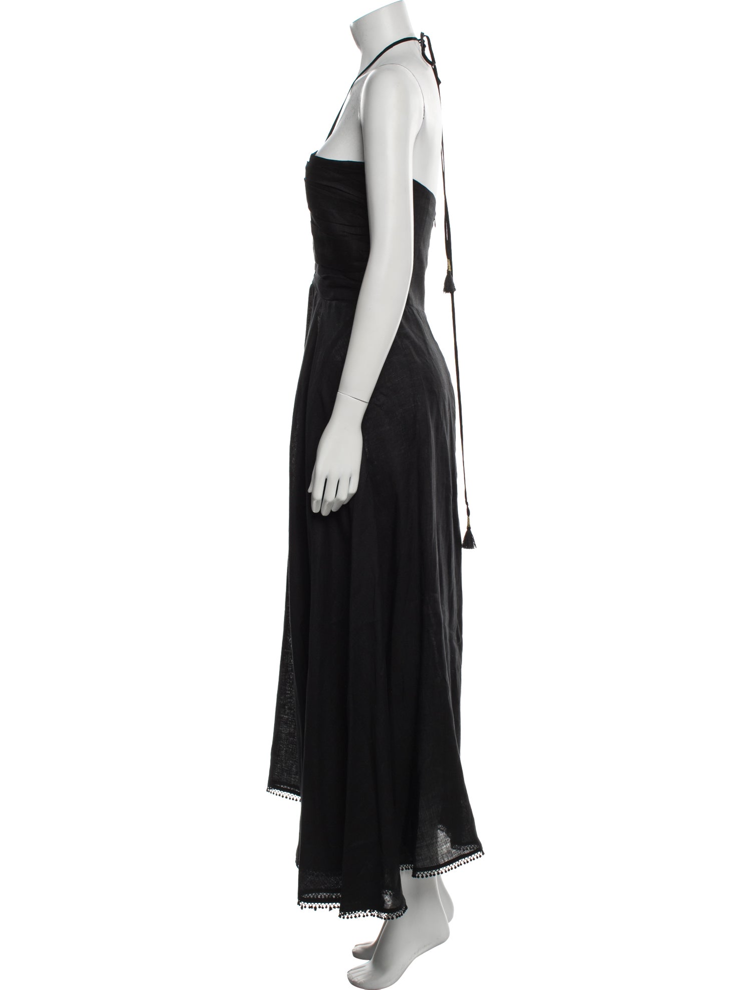 Beatriz Camacho Linen Midi Length Dress