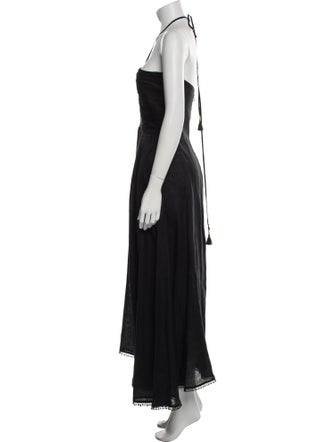 Beatriz Camacho Linen Midi Length Dress