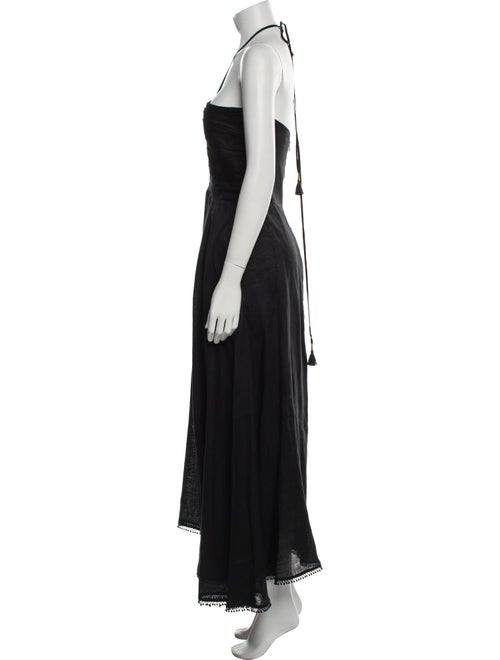 Beatriz Camacho Linen Midi Length Dress