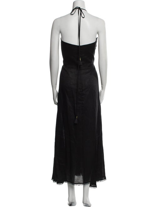 Beatriz Camacho Linen Midi Length Dress