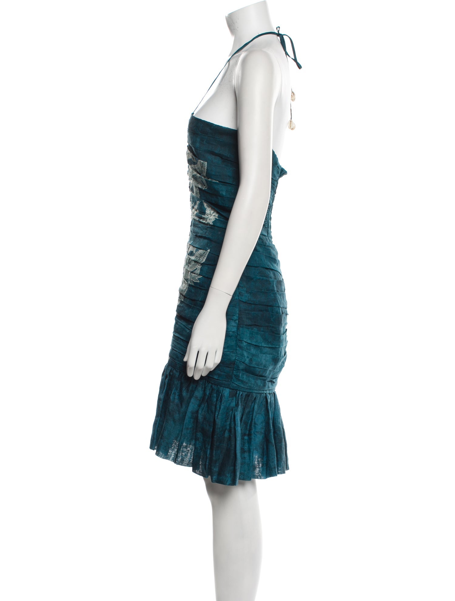 Beatriz Camacho Printed Mini Dress