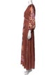 Beatriz Camacho Silk Long Dress