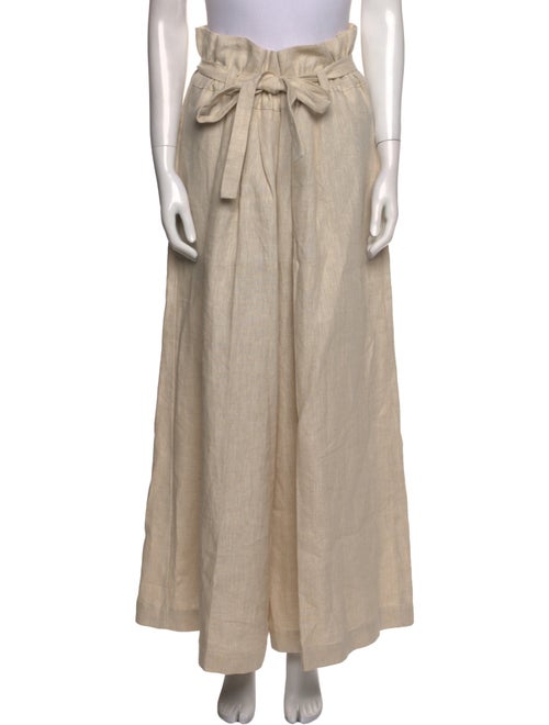 Beatriz Camacho Linen Wide Leg Pants