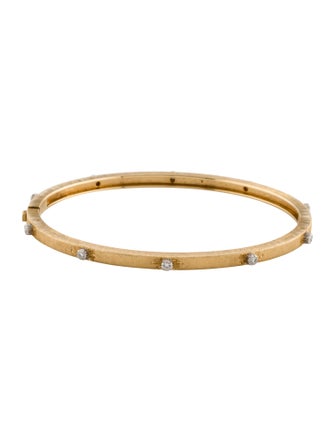 Buccellati 18K Diamond Macri Classica Bangle