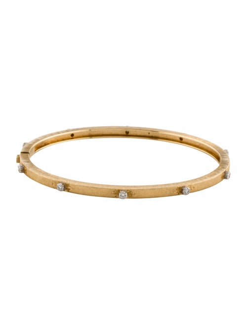 Buccellati 18K Diamond Macri Classica Bangle