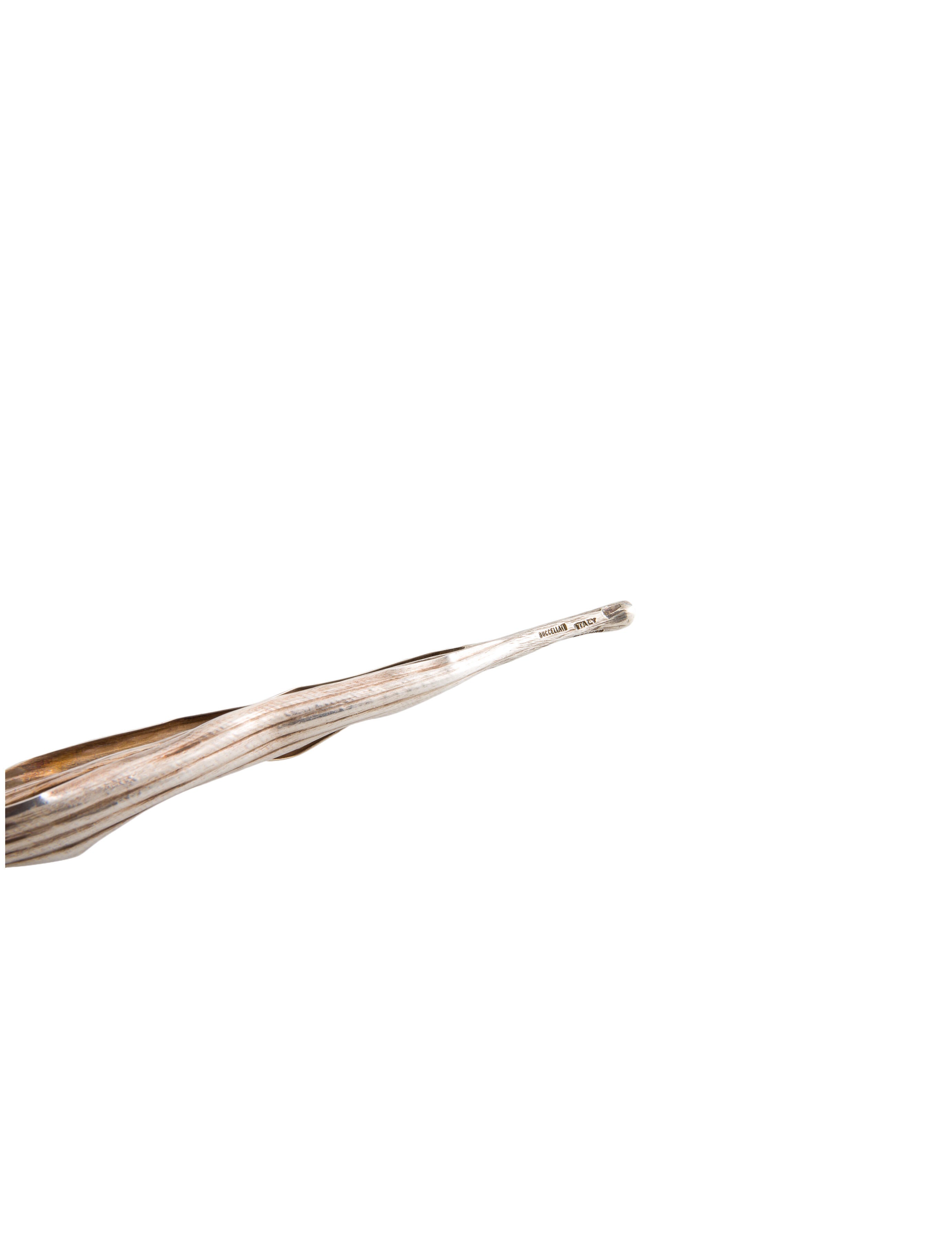 Buccellati Sterling Silver Tulip Candle Snuffer
