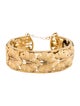 Buccellati 18K Leaf Hinged Cuff