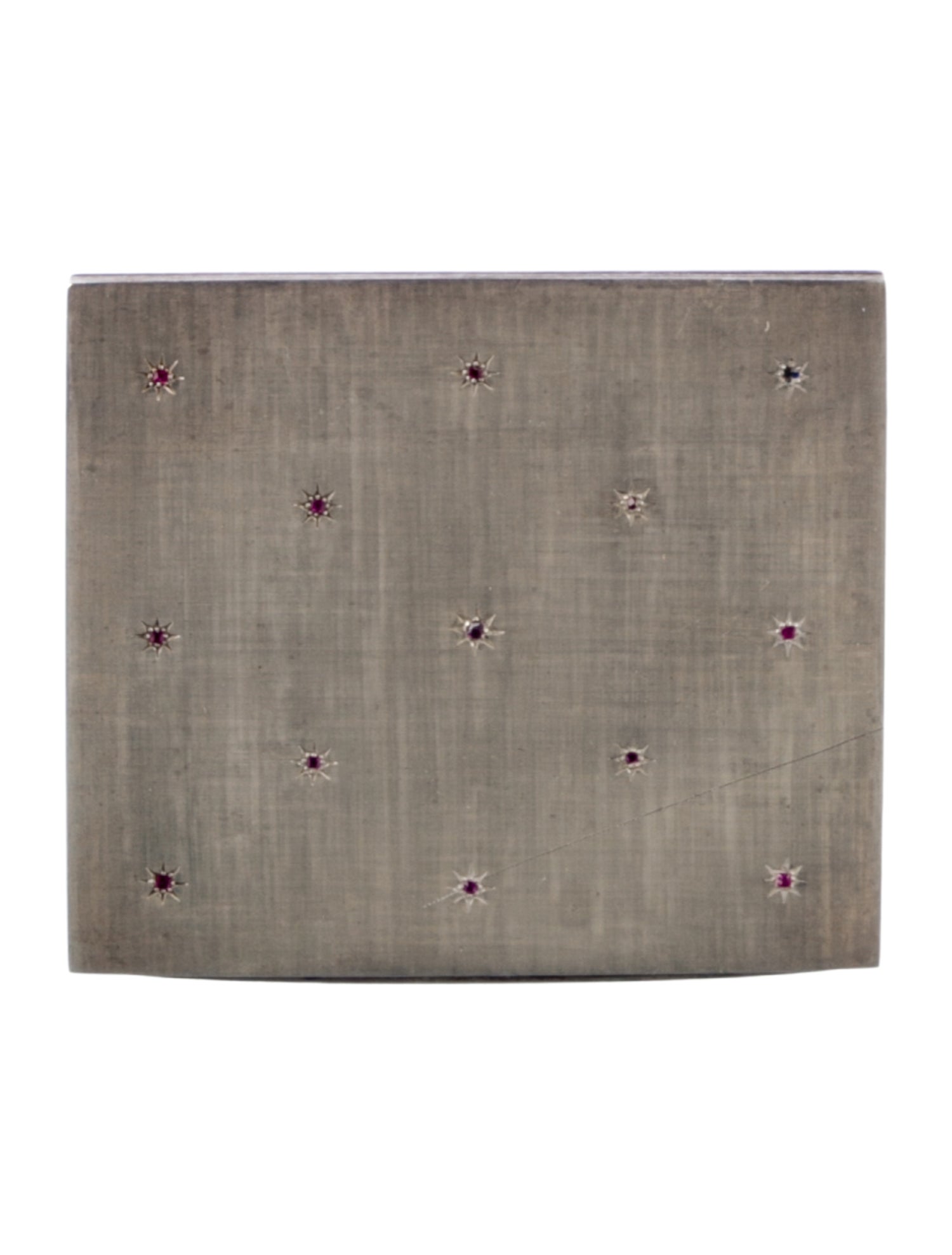 Buccellati Women's Vintage Metal Compact Mirror