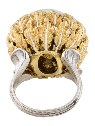 Buccellati 18K Pearl Cocktail Ring