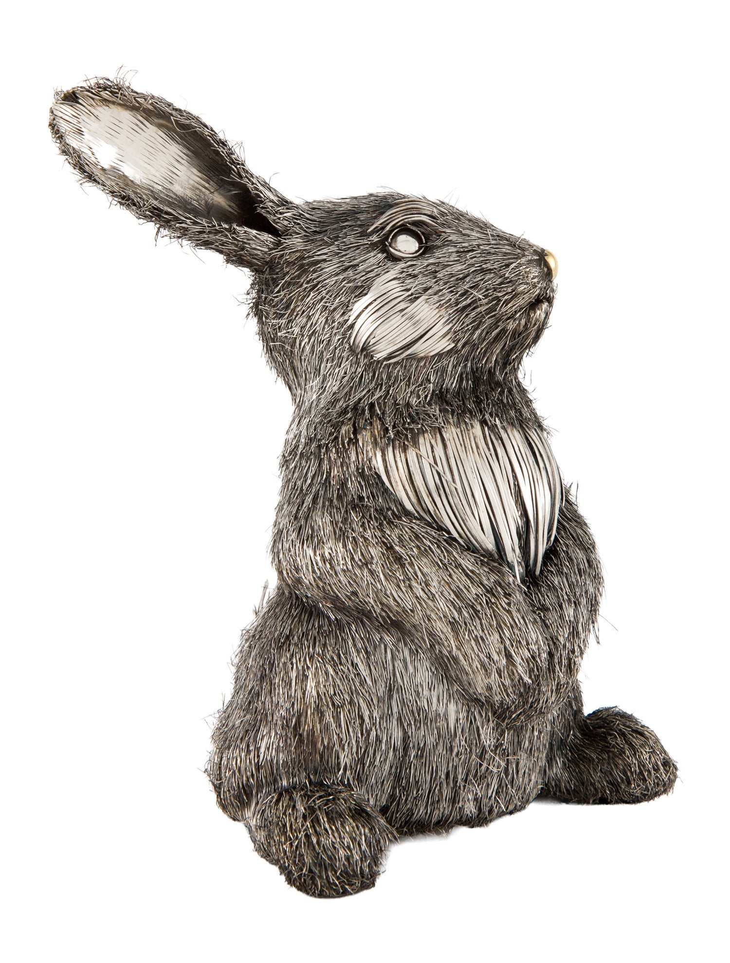Buccellati Sterling Furry Rabbit Figurine