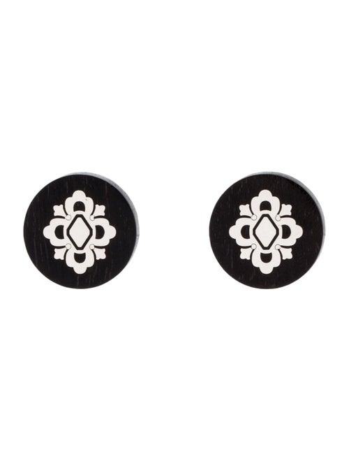 Buccellati Wood Stud Earrings