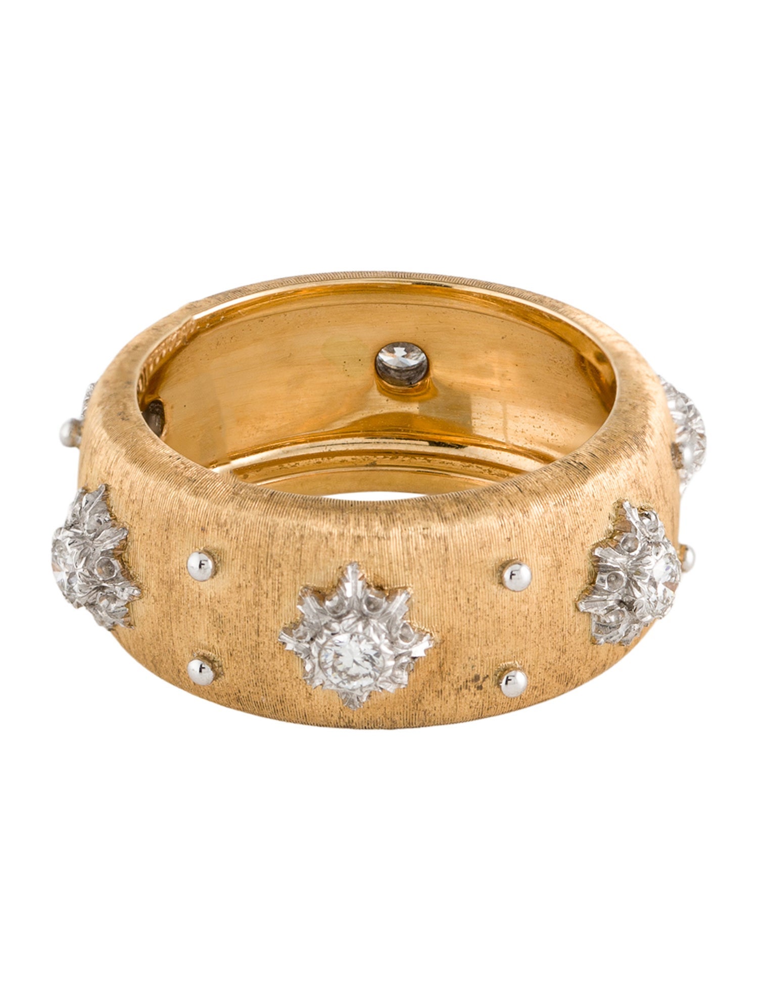 Buccellati 18K Diamond Marci Eternelle Band