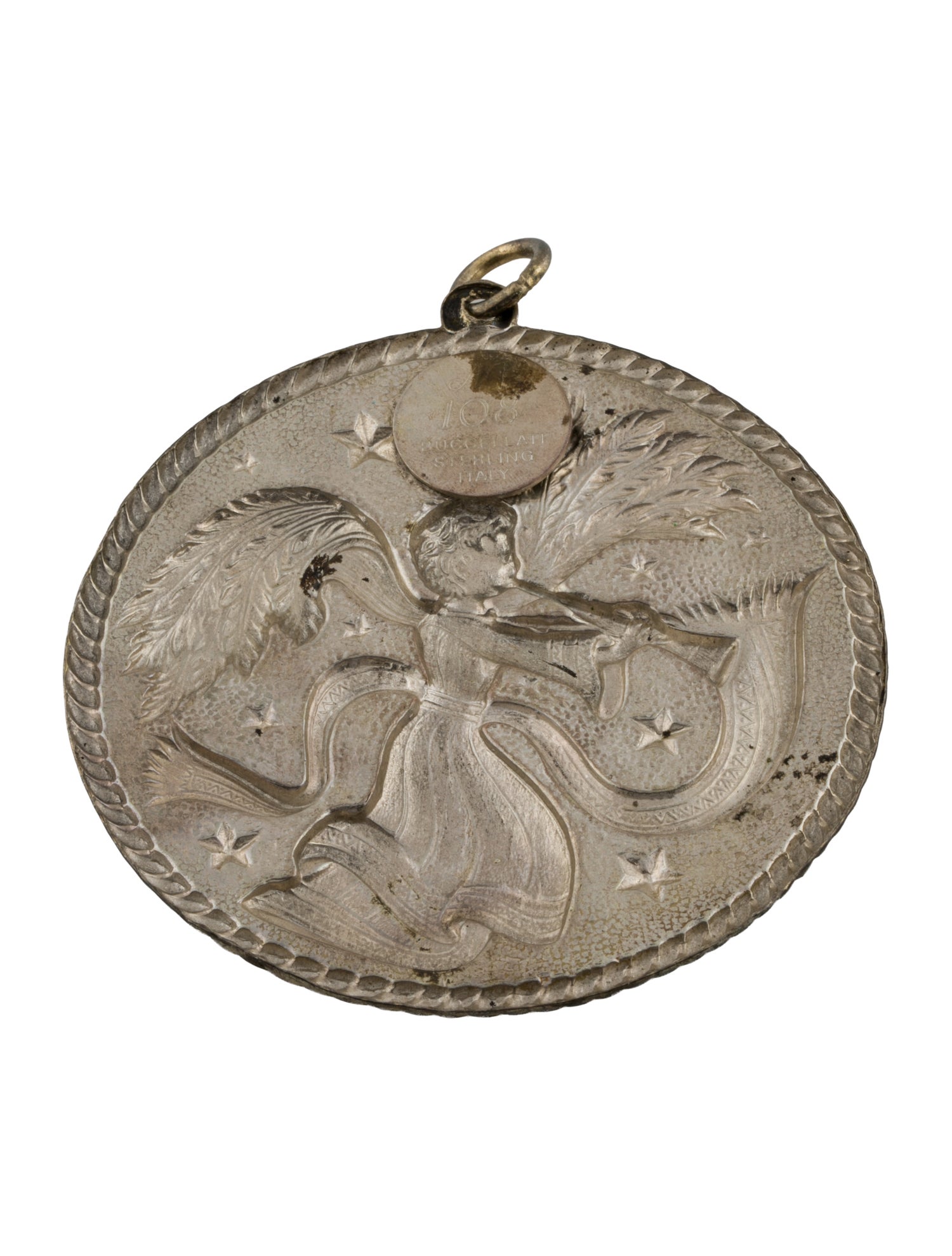 Buccellati Sterling Silver Harold Angel Ornament