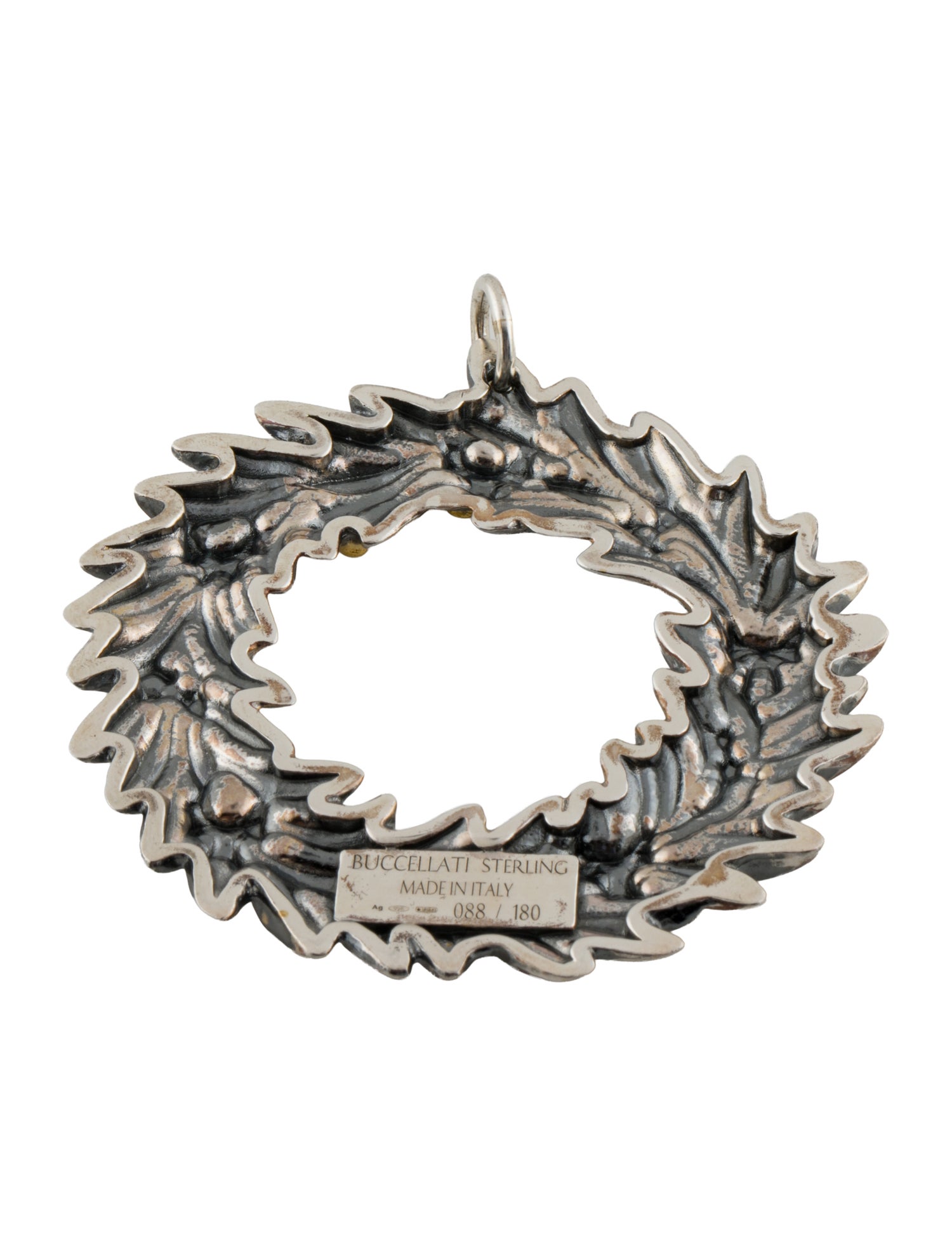 Buccellati 2024 Sterling Silver Wreath