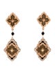 Buccellati 18K Onyx and Diamond Opera Tulle Drop Earrings