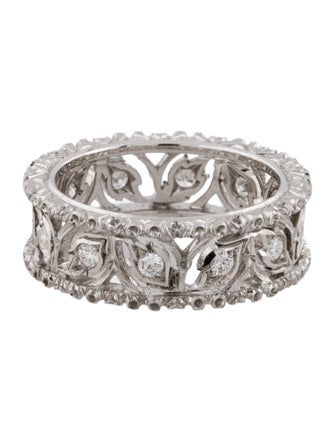 Buccellati 18K Diamond Ramage Eternelle Ring