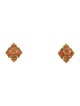 Buccellati Opera Tulle Enamel Earclips