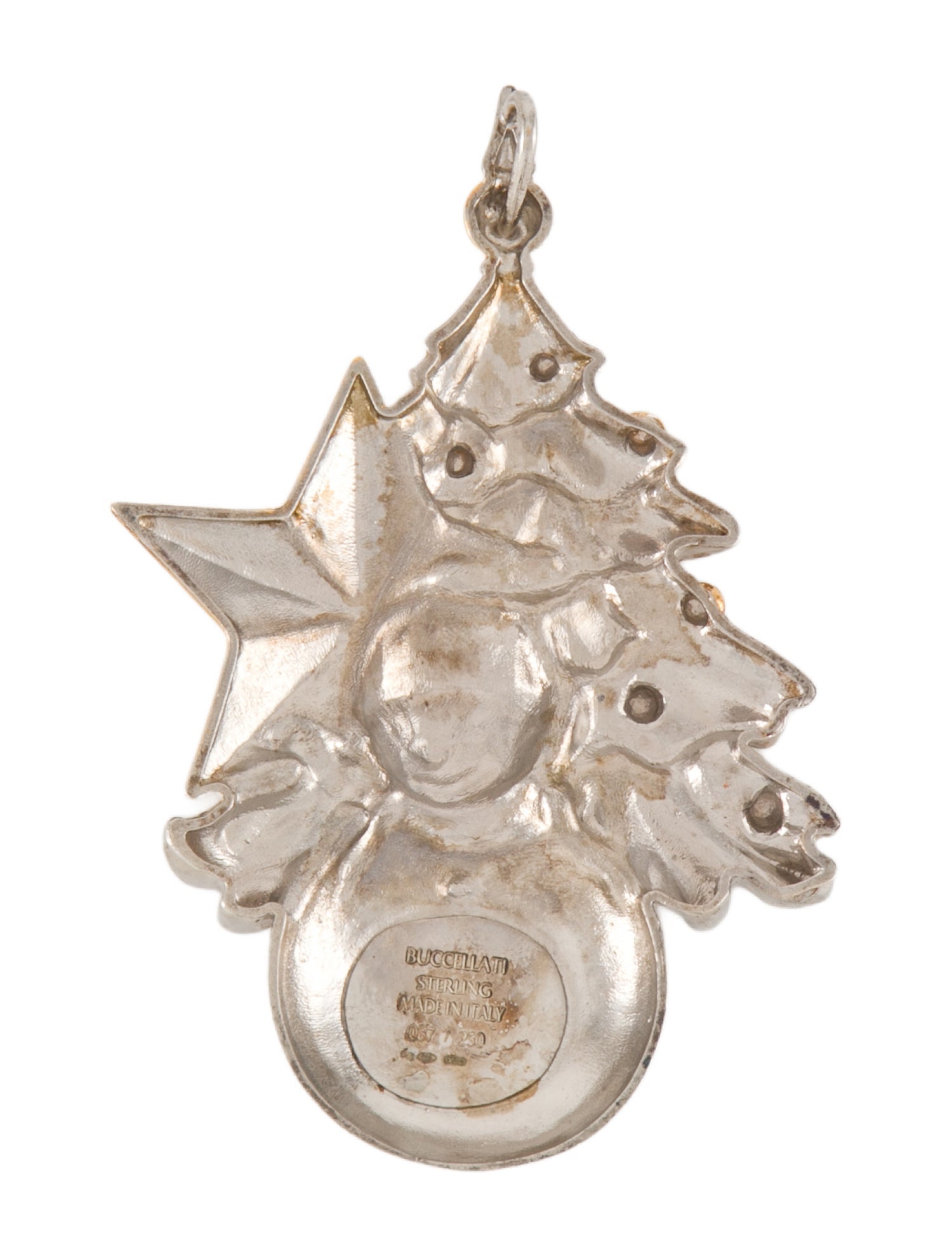 Buccellati Limited Edition Sterling & Vermeil Snowman Ornament