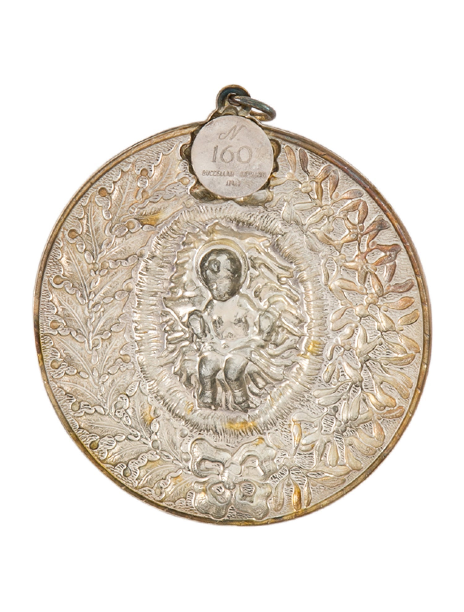 Buccellati Sterling & Vermeil Infant Jesus Ornament