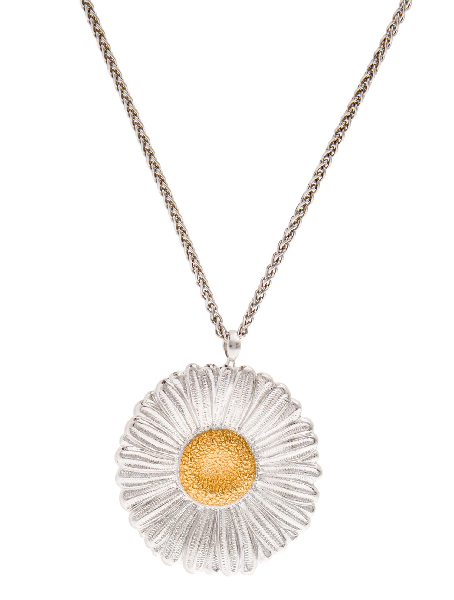Buccellati Blossoms Sunflower Pendant