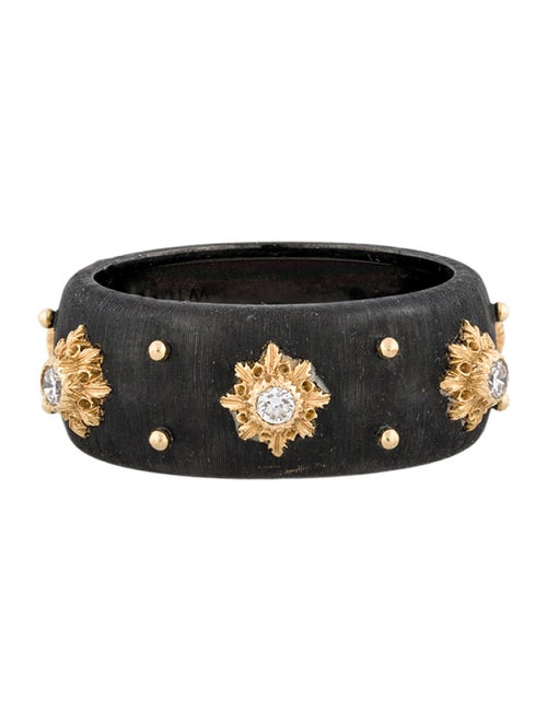 Buccellati 18K Diamond Macri Eternelle Ring