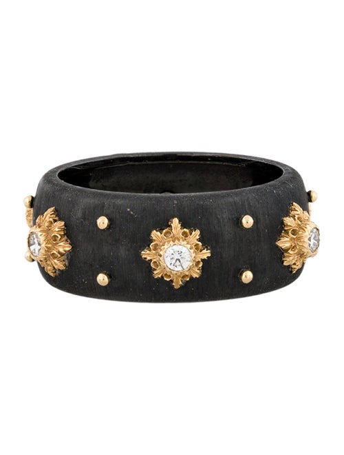 Buccellati 18K Diamond Macri Eternelle Ring