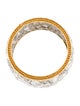 Buccellati 18K Diamond Wide Band