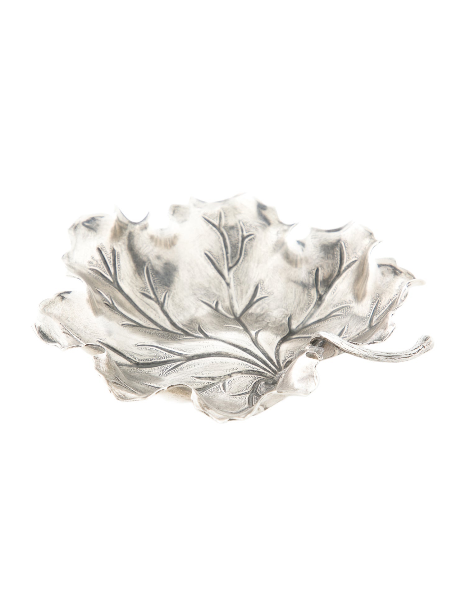 Buccellati Small Sterling Geranium Dish