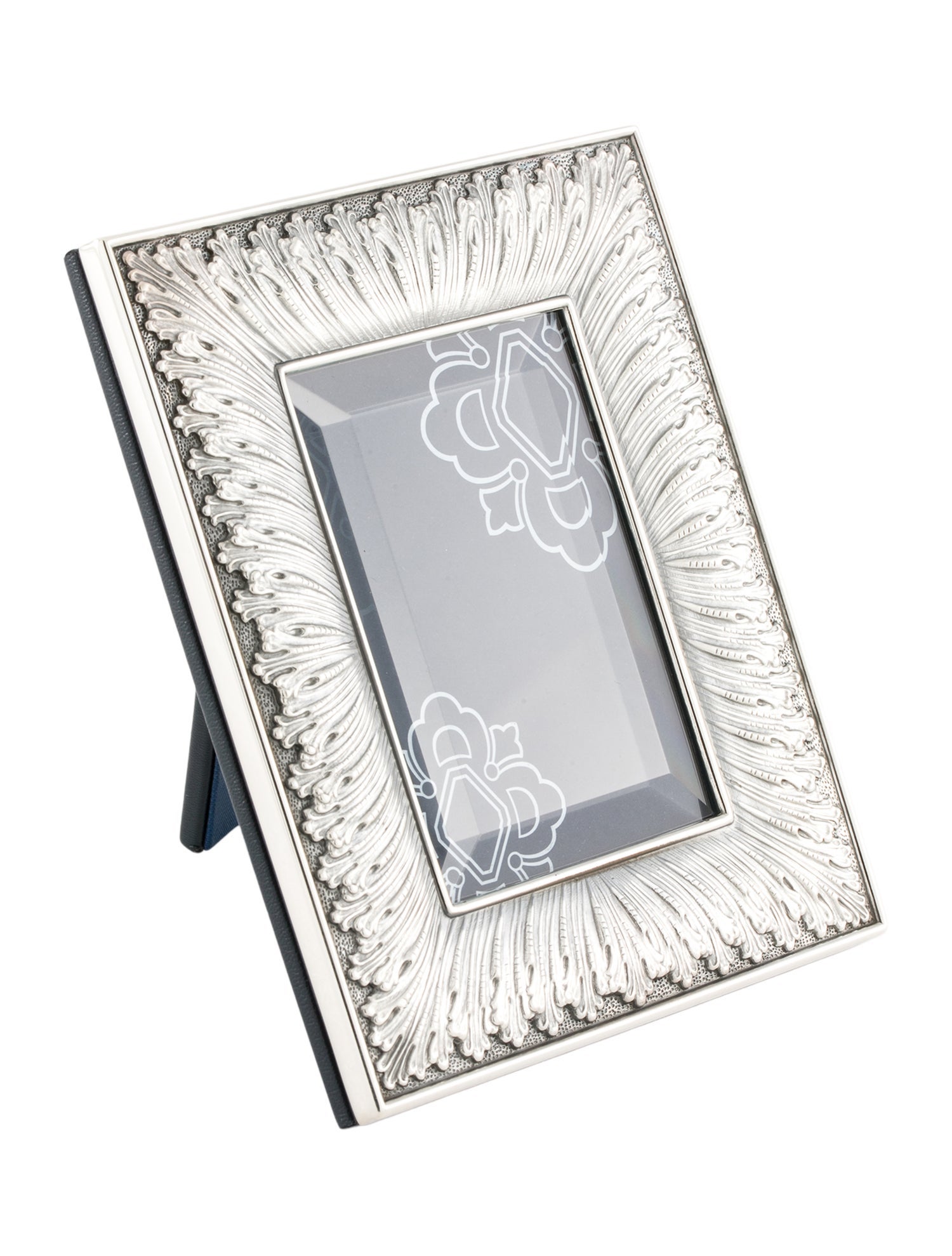 Buccellati Sterling Linenfold Picture Frame