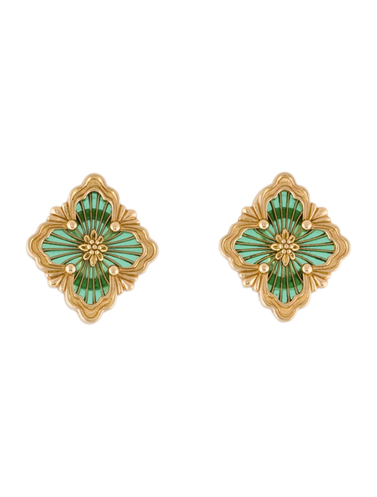 Buccellati 18K Opera Tulle Earrings