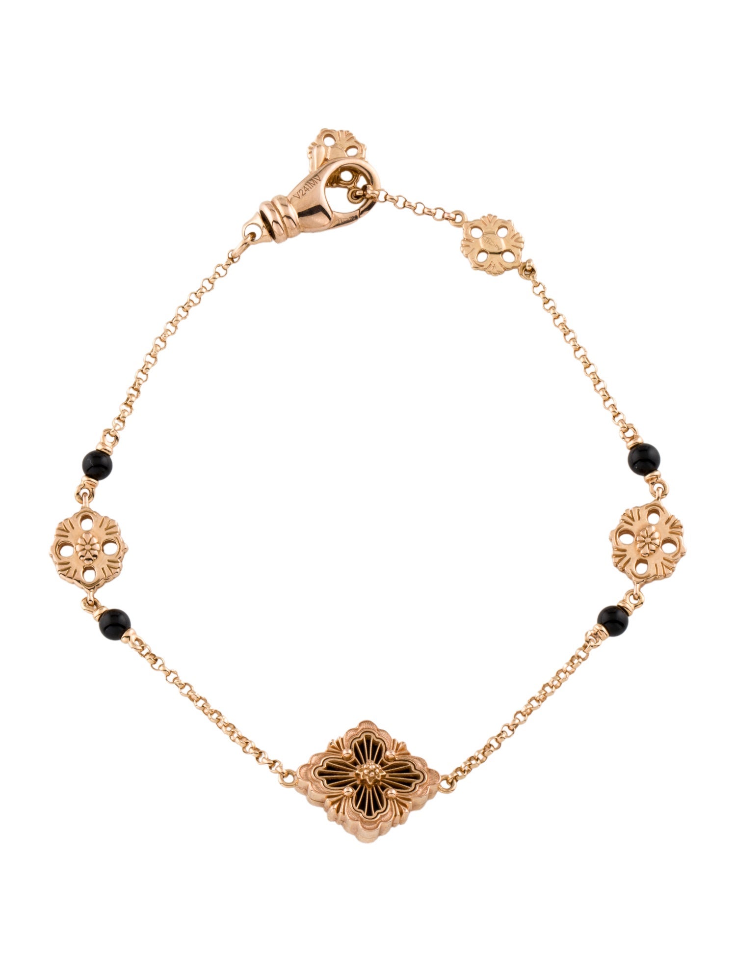 Buccellati 18K Onyx Opera Tulle Bracelet