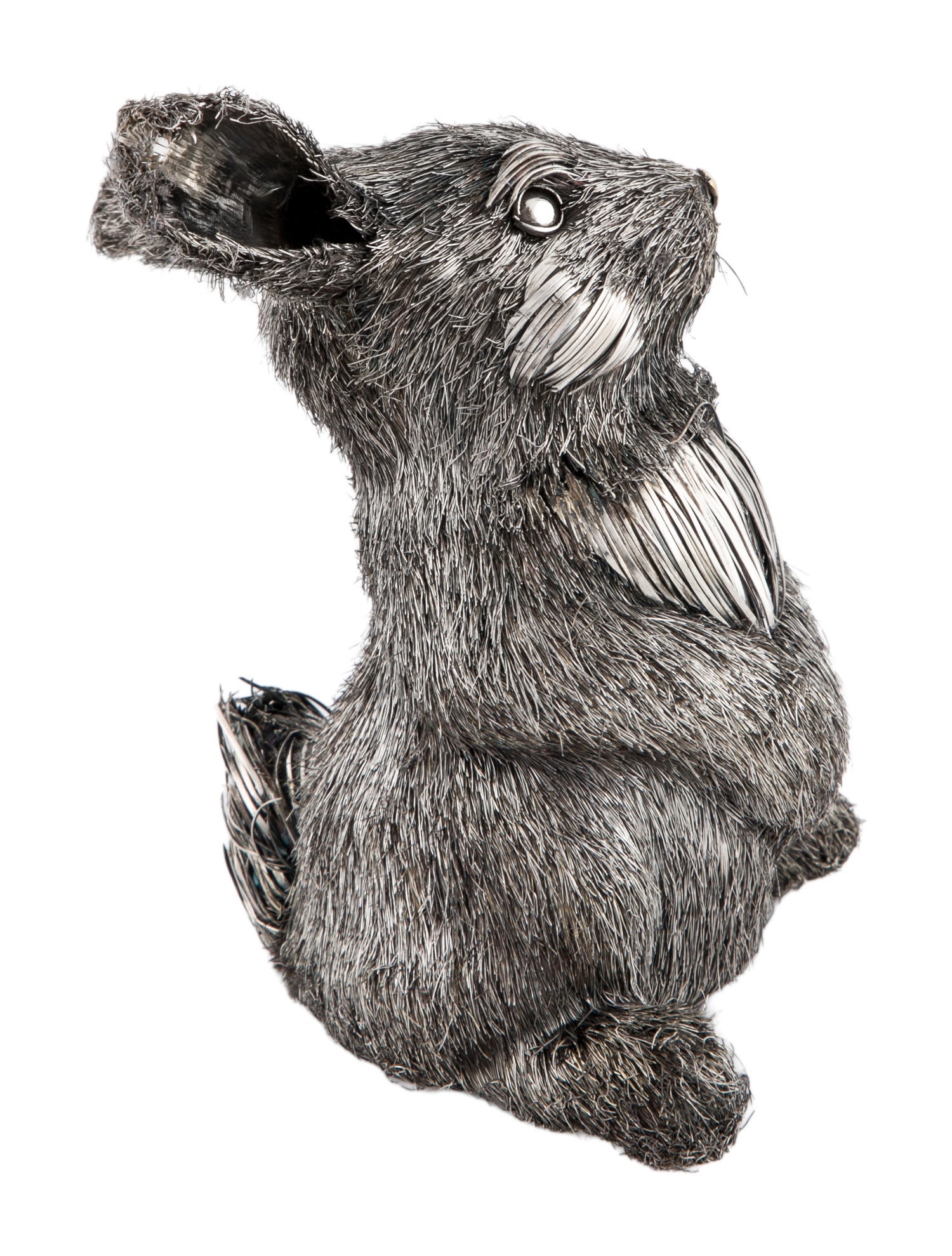Buccellati Sterling Furry Rabbit Figurine