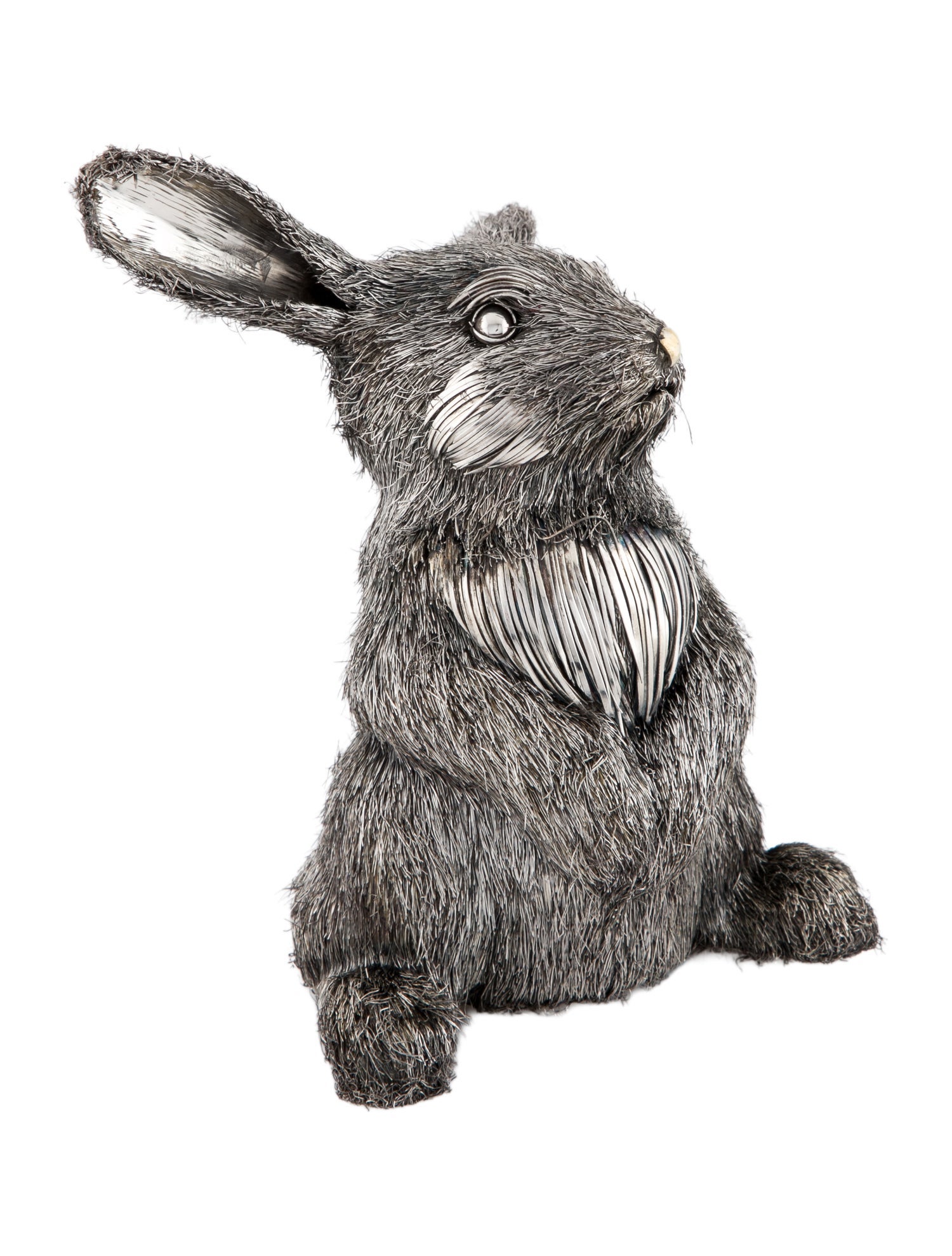 Buccellati Sterling Furry Rabbit Figurine