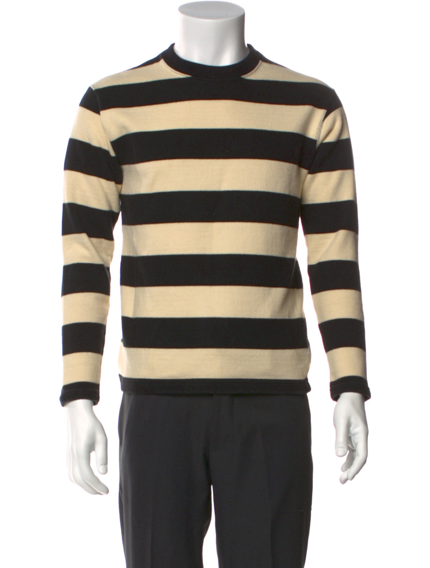 Buco Striped Crew Neck Pullover