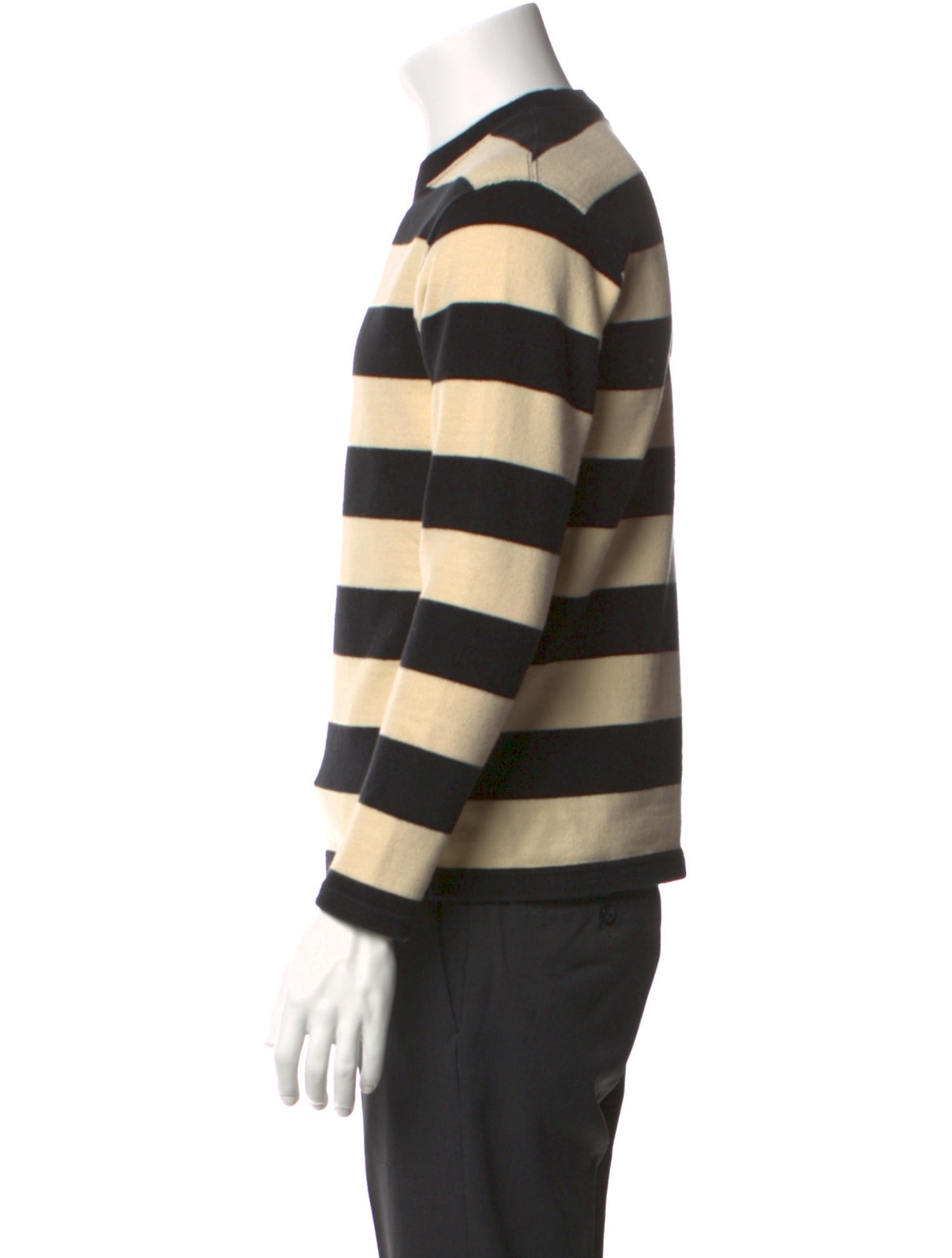 Buco Striped Crew Neck Pullover