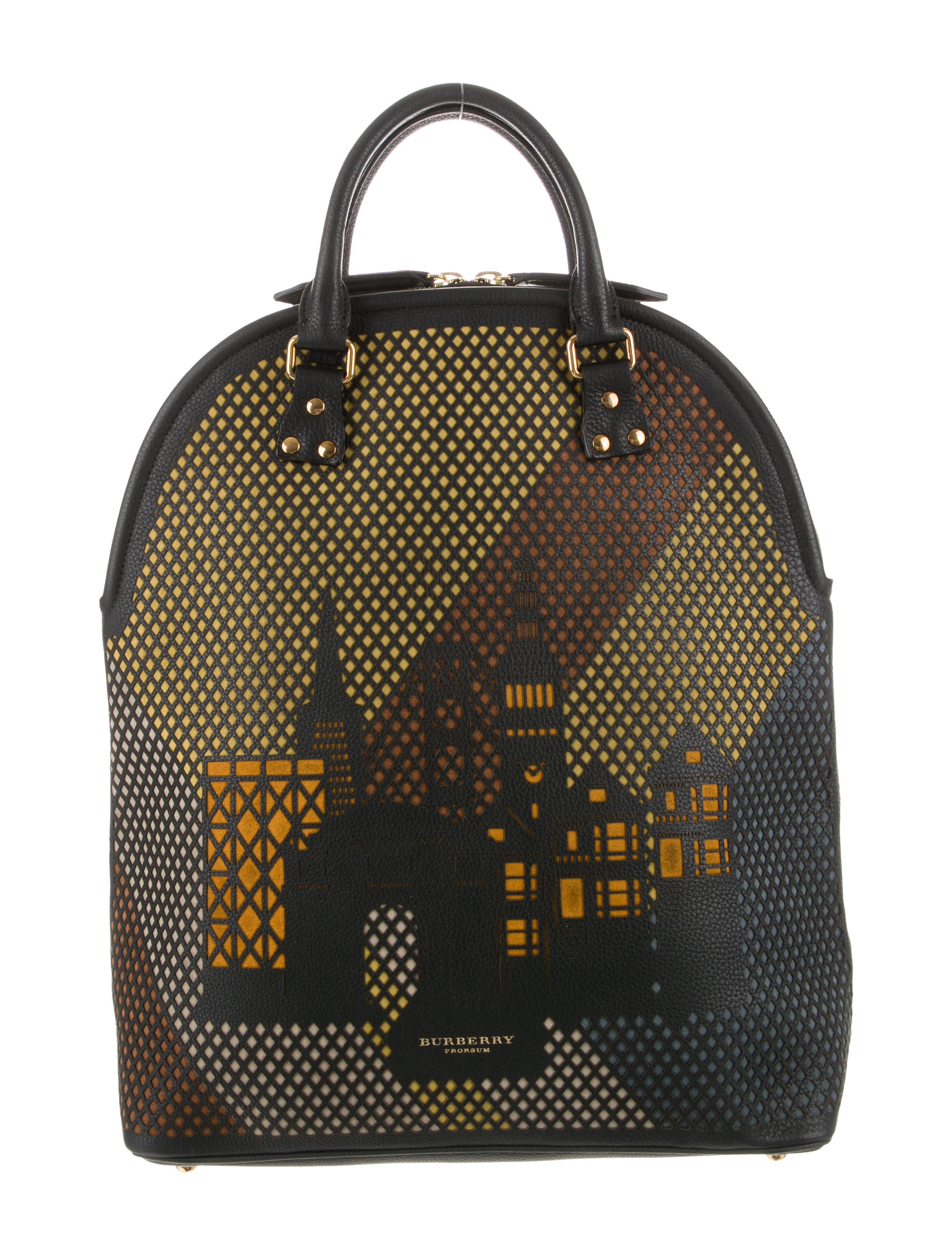 ailesさん専用BURBERRY カバン Burberry Prorsum Laser Cut St. Ives Bag - Black Handle Bags
