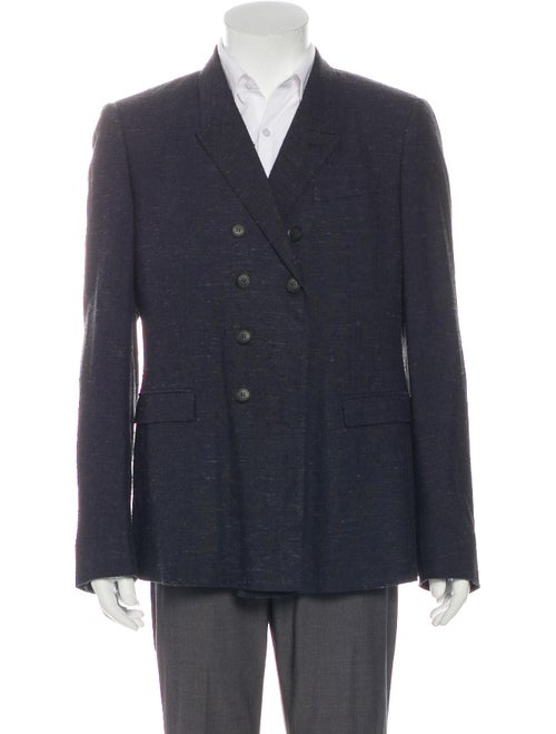 Burberry Prorsum Silk-Blend Double-Breasted Blazer