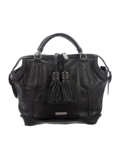 Burberry Prorsum Shrimpton Tassel Bag Black