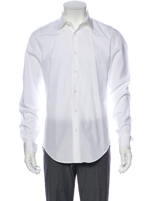 Burberry Prorsum Long Sleeve Dress Shirt White