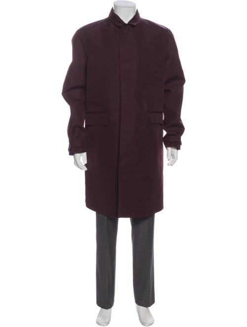 Burberry Prorsum Trench Coat Purple
