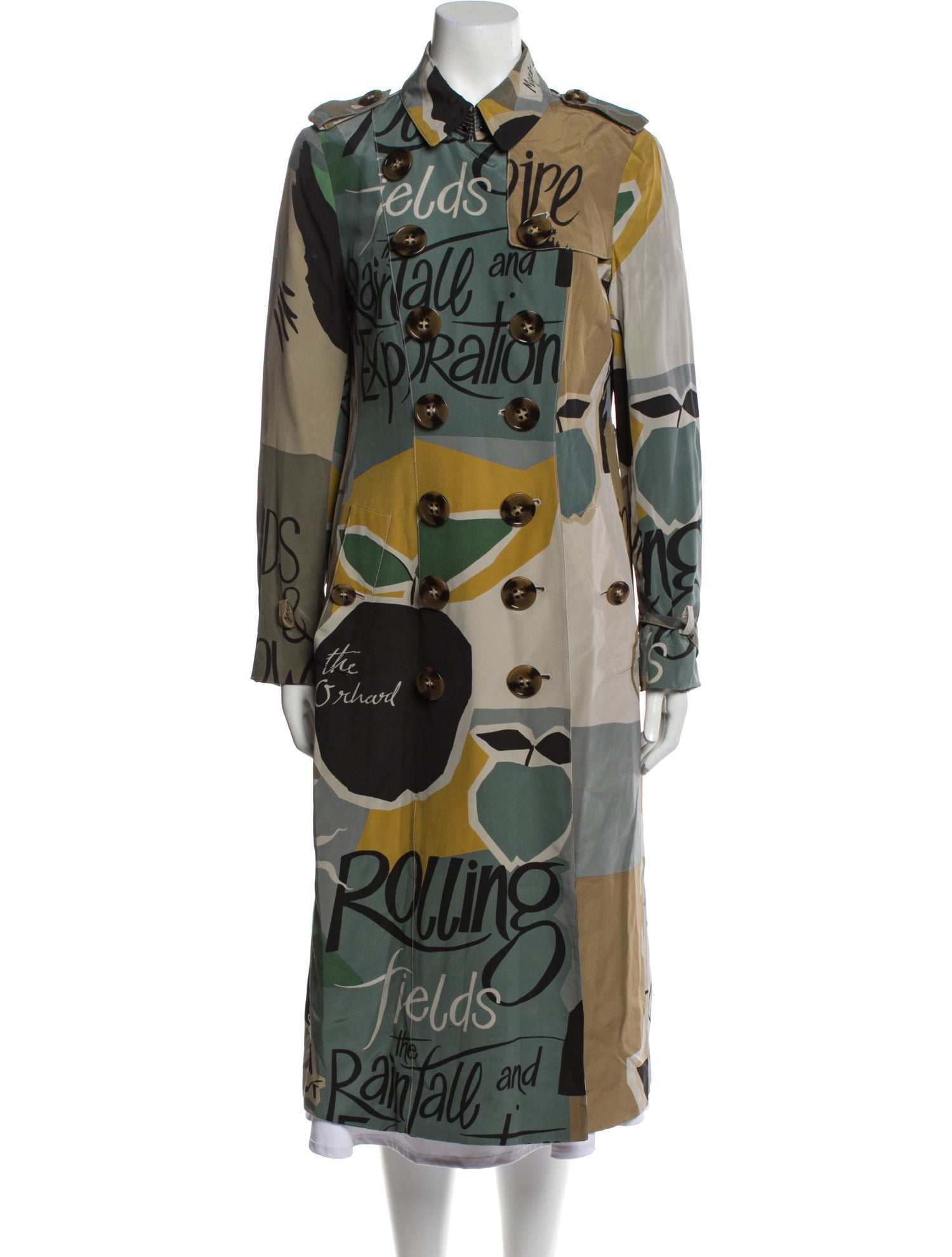 Burberry Prorsum 2015 Book Trench Coat